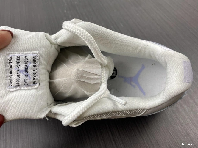 1st Kicks Shoes Violet Pure Jordan Low WMNS AH7860-101 Air 11 0630